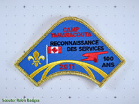 2011 Tamaracouta Scout Reserve - Reconnaissance des Service - Gold